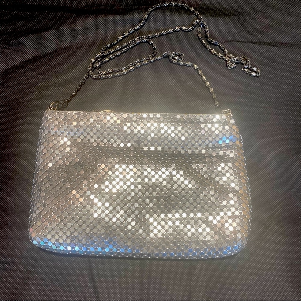 Silver Chainmail Evening Bag